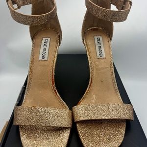 Gold Heel Sandals